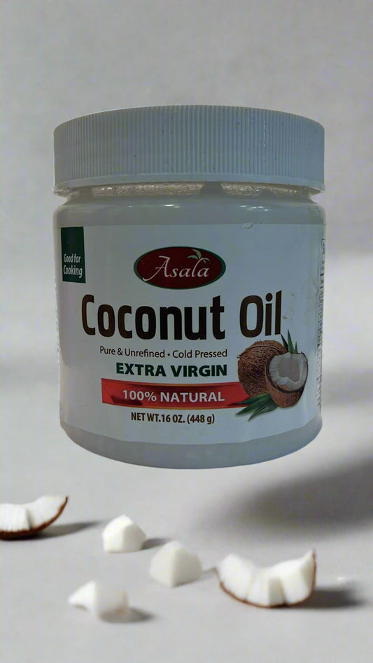 Asala coconut oil extra virgin 448g 16oz