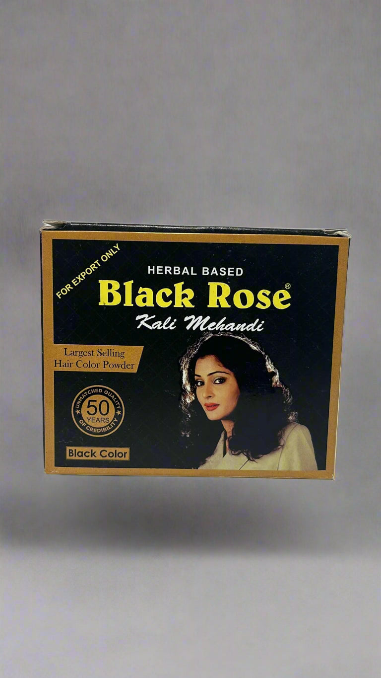 Black rose kali hair color powder