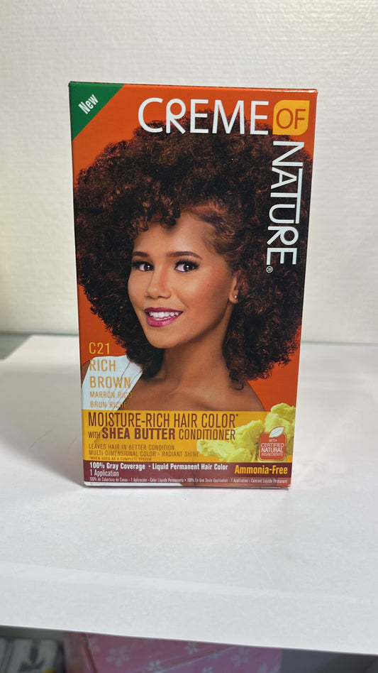CREME OF NATURE BROWN