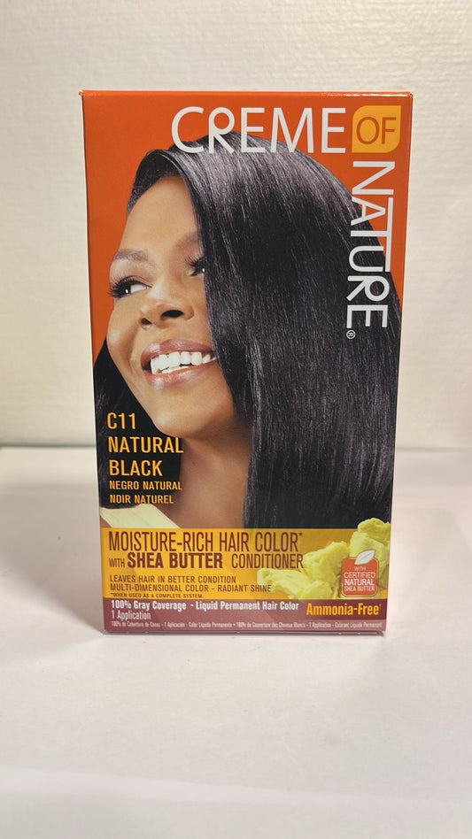 CREME OF NATURE NATURAL BLACK
