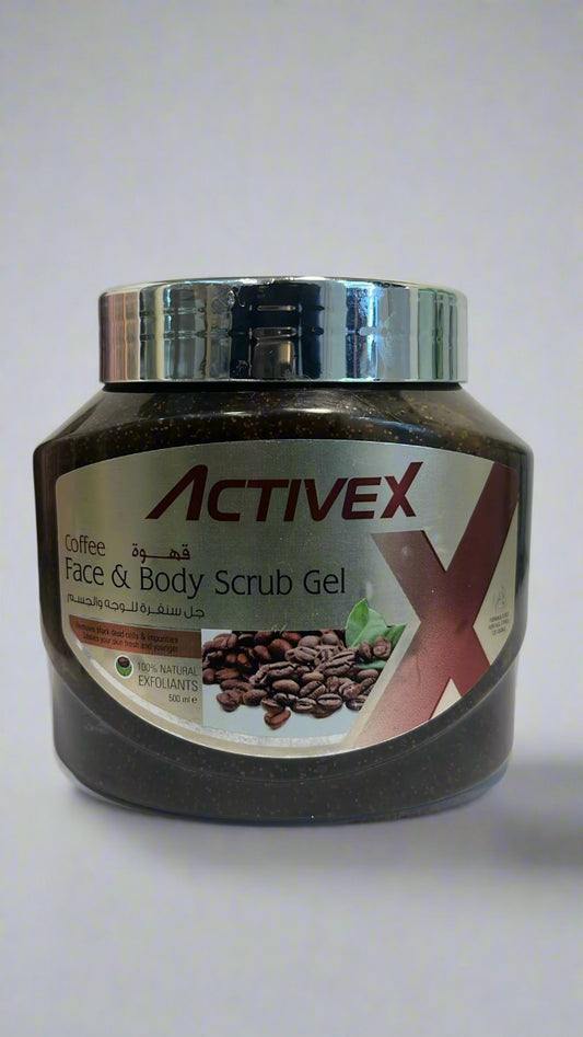 active face  body scrub gel