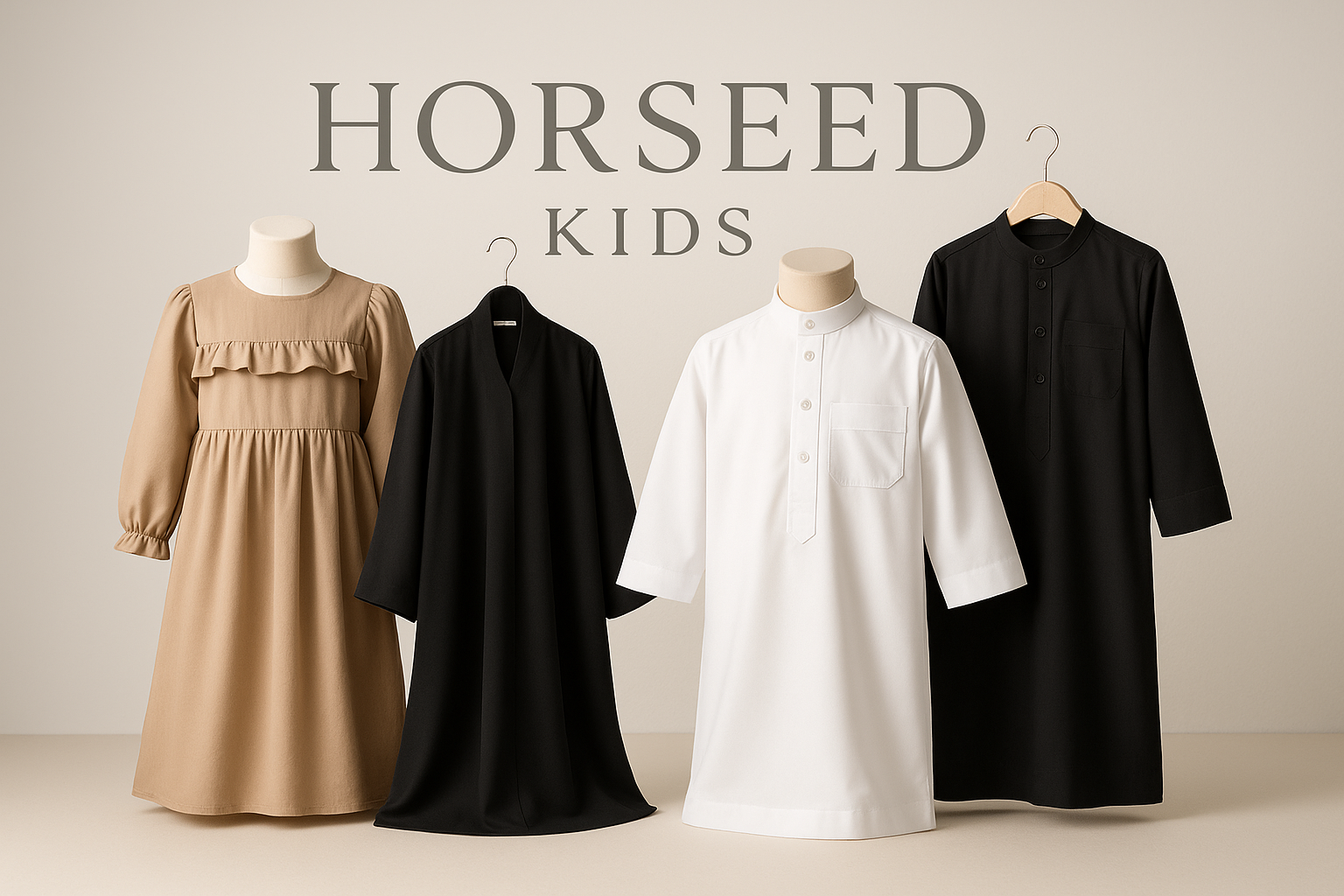 ADD HORSED KIDS BEHIND THEM 