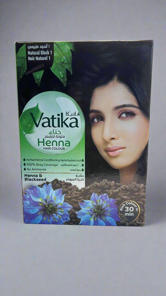 vatika henna hair colour natural black 1
